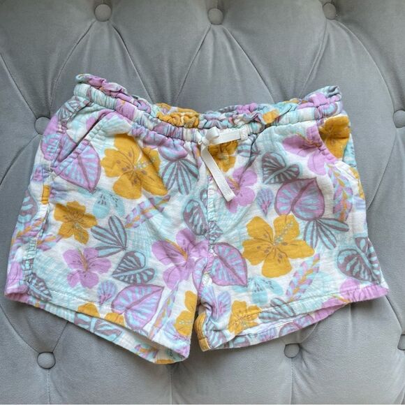 🏷️ 5 for $25 - CAT & Jack Linen Floral Shorts - Picture 2 of 8